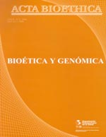 							View Vol. 10 No. 2 (2004): Bioética y genómica
						