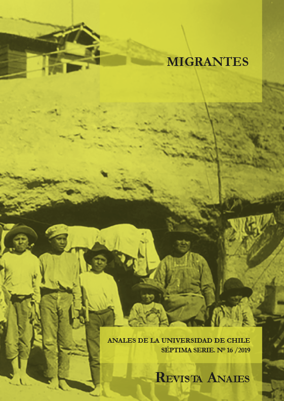 											Ver Núm. 16 (2019): serie 7. Migrantes
										
